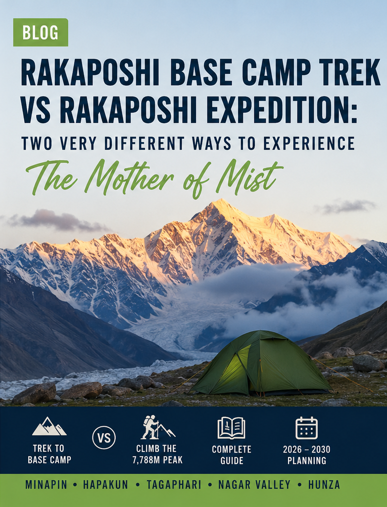 Rakaposhi Base Camp Trek vs Rakaposhi Expedition
