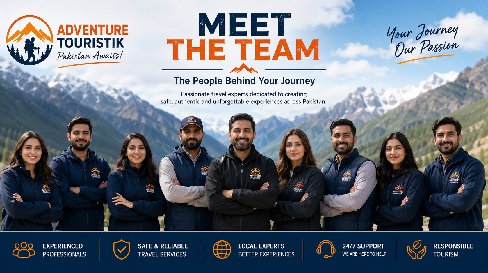 Meet the Adventure Touristik Team - Travel Experts in Pakistan