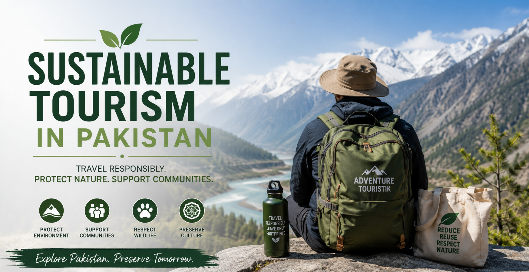 Sustainable Tourism in Pakistan by Adventure Touristik