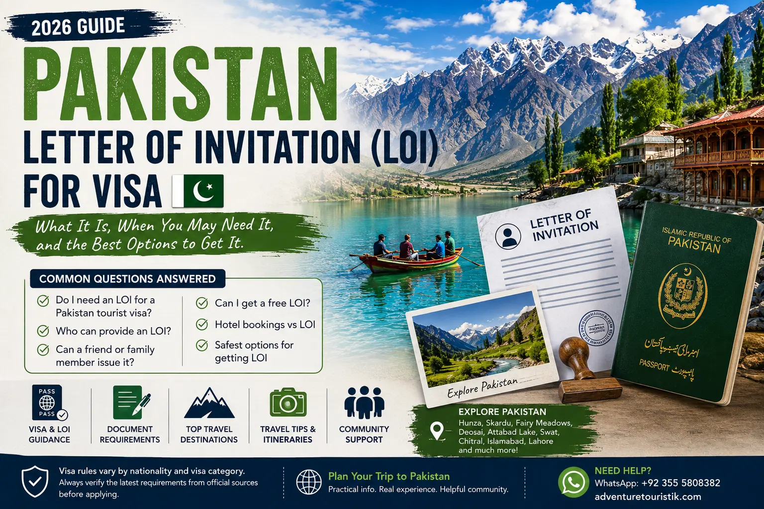 Pakistan Letter of Invitation (LOI) for Visa | 2026 Guide