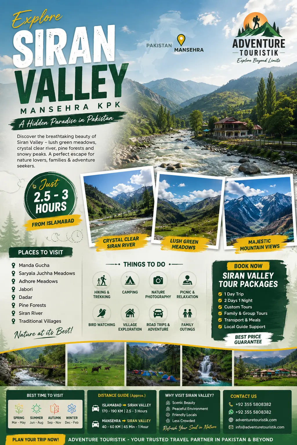 Siran Valley Mansehra | Travel Guide, Places & Tours 2026