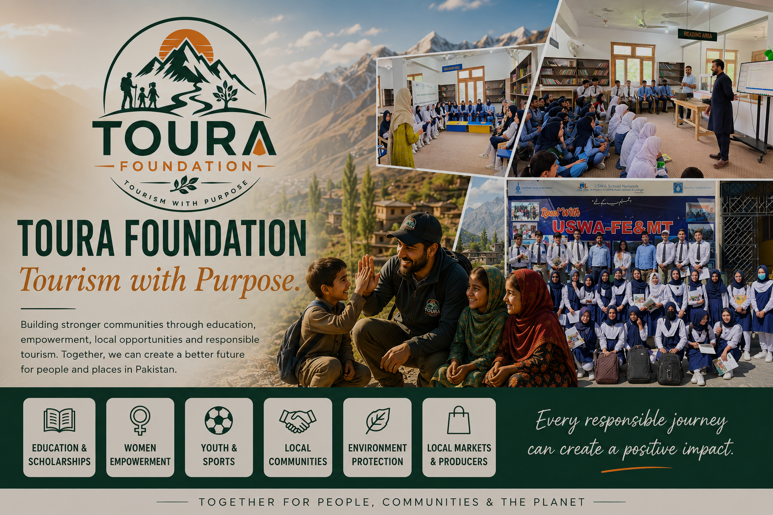 Toura Foundation Pakistan | Education, Community & Tourism