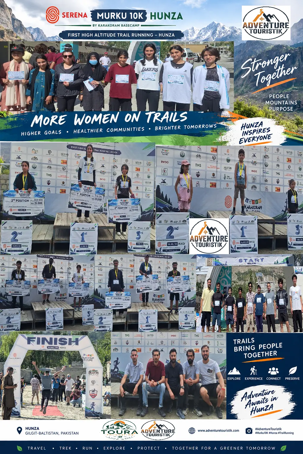Adventure Touristik Supports Murku 10K Hunza 2026 to Promote Sports in Hunza